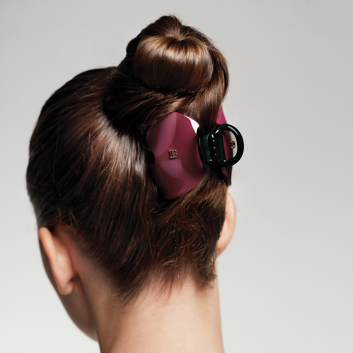 BALMAIN HAIR juukseklamber krabi Imperiale Velvet Burgundy XL / Pince Imperiale Velvet Burgundy XL - Image 3