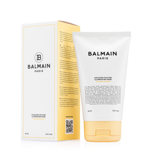 BALMAIN HAIR tooniv juuksemask kuldne blond / Illuminating Golden Blonde Hair Mask 150ml — изображение 2