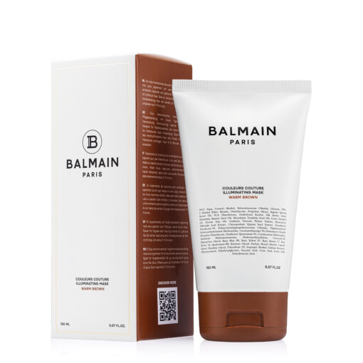 BALMAIN HAIR tooniv juuksemask soe pruun / Illuminating Warm Brown Hair Mask 150ml — изображение 3