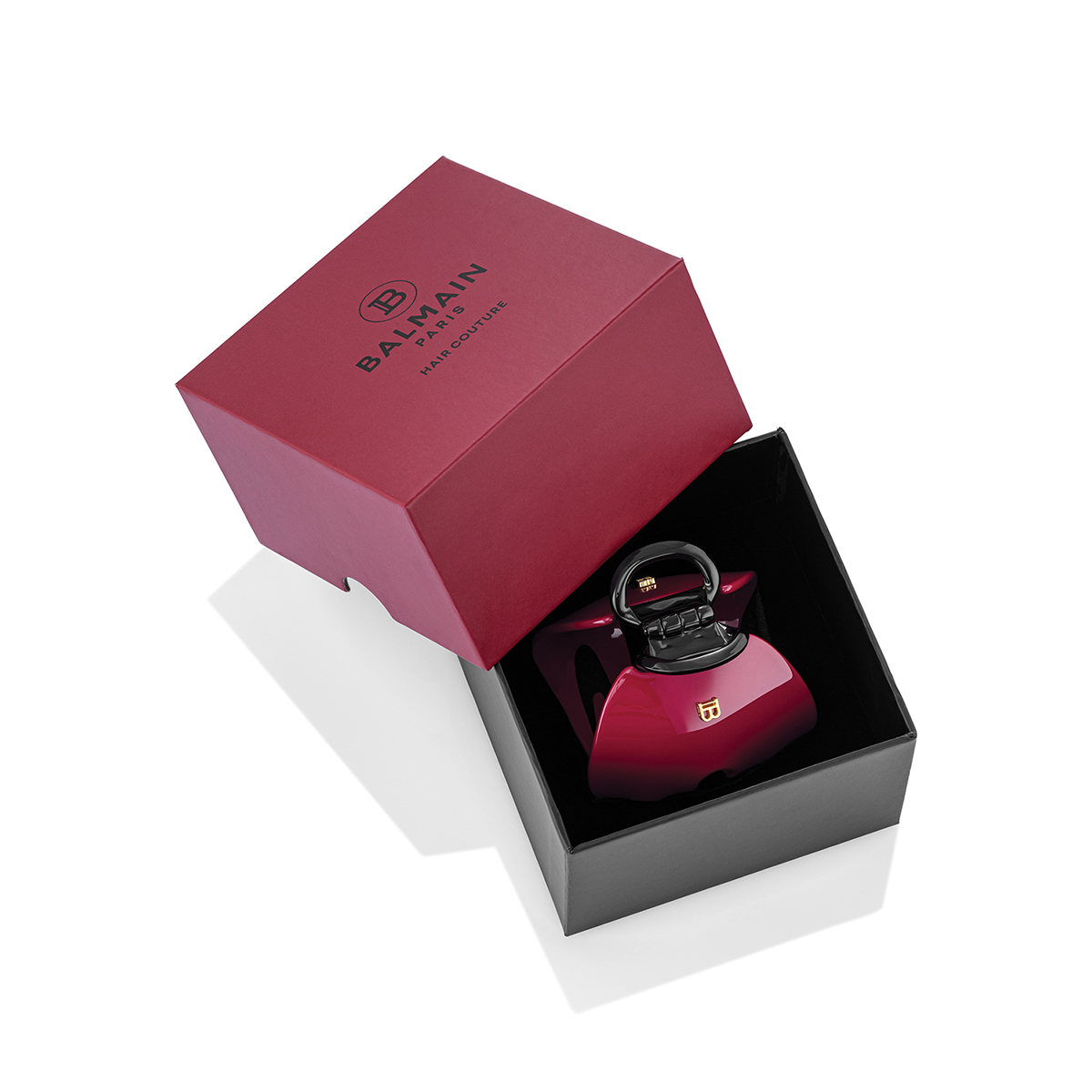 BALMAIN HAIR juukseklamber krabi Imperiale Velvet Burgundy XL / Pince Imperiale Velvet Burgundy XL - Image 4