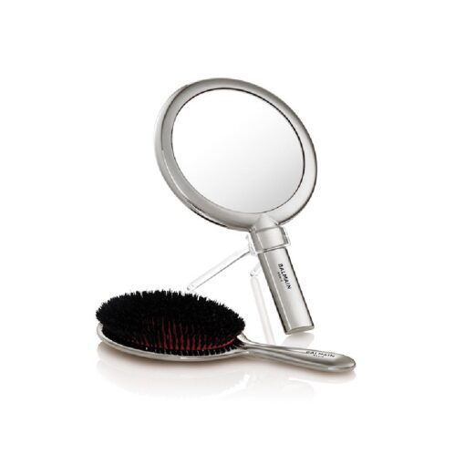 BALMAIN HAIR hõbedane käsipeegel / Silver Hand Mirror - Image 3