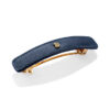 BALMAIN HAIR nahast juukseklamber Cosmic Sapphire L / Barrette Cosmic Sapphire L