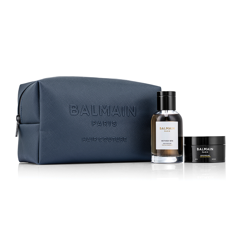 BALMAIN HAIR meestele kosmeetika kott (kingituseks) / Shappire Homme Styling Cosmetic Gift Bag - Image 4