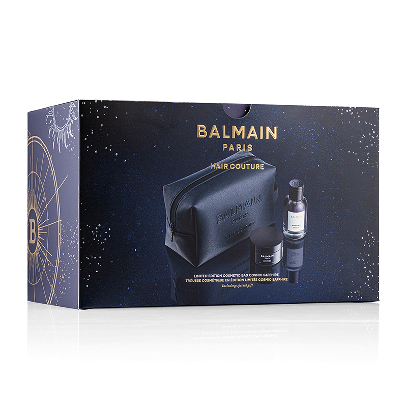 BALMAIN HAIR meestele kosmeetika kott (kingituseks) / Shappire Homme Styling Cosmetic Gift Bag - Image 5