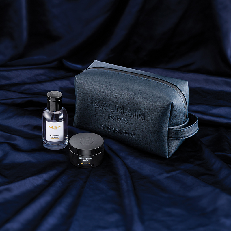 BALMAIN HAIR meestele kosmeetika kott (kingituseks) / Shappire Homme Styling Cosmetic Gift Bag