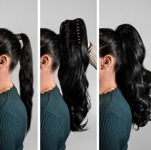 BALMAIN HAIR 2-1 ponisaba / Double Style 2in1 Ponytail Memory Hair