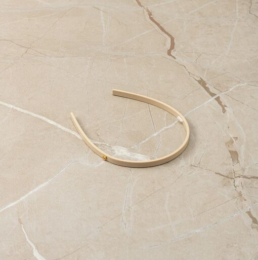 BALMAIN HAIR peavõru  beez / Limited Edition Acetate Headband Small Beige - Image 2
